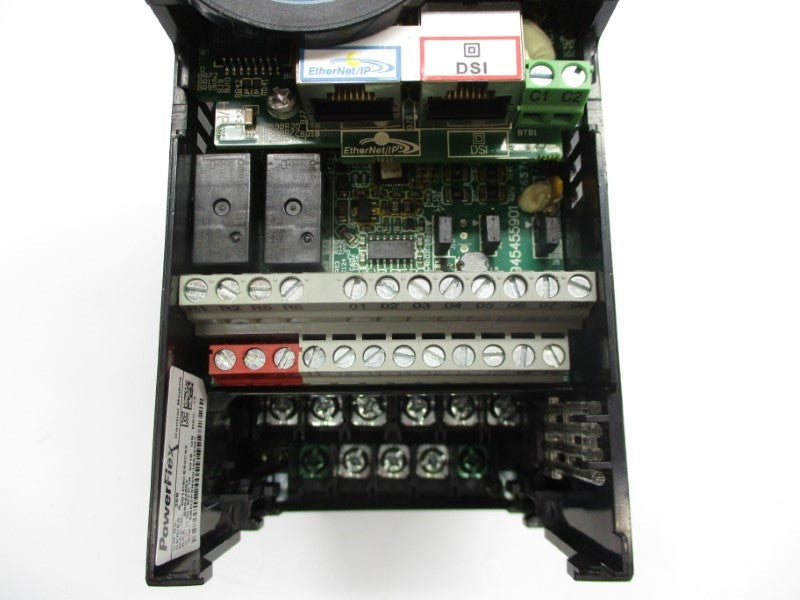 ALLEN BRADLEY 25B-D2P3N104 SER. A F/W 5.001 323-528VAC 3.2A UNMP