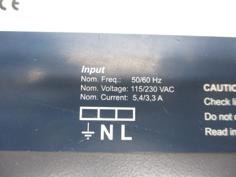 SOLA SFL12-24-100 115/230VAC 5.4/3.3A (AS PICTURED) NSNP