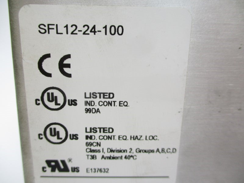 SOLA SFL12-24-100 115/230VAC 5.4/3.3A (AS PICTURED) NSNP