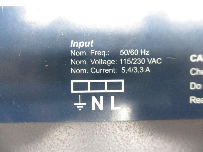 SOLA SFL12-24-100 115/230VAC 5.4/3.3A NSNP