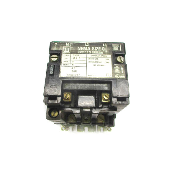 SQUARE D 8536SBG2 SER. A 110-120V (AS IS) UNMP
