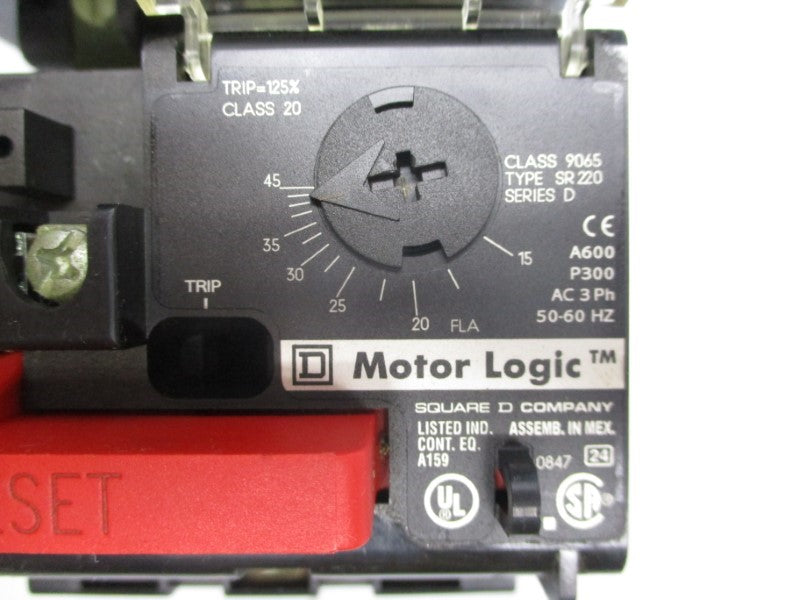 SQUARE D 8536SDG1H20S SER. A 110-120V 6-18A UNMP
