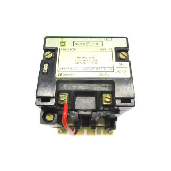 SQUARE D 8502SBO5V02 SER. A 110-120V UNMP