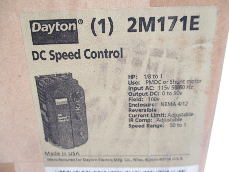 DAYTON 2M171E 115VAC 15A NSMP