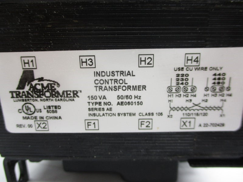 ACME TRANSFORMER AE060150 240-480V NSMP