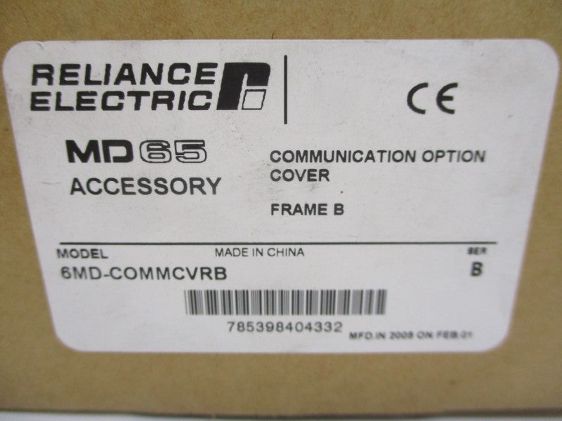 RELIANCE ELECTRIC 6MD-COMMCVRB SER. B NSMP