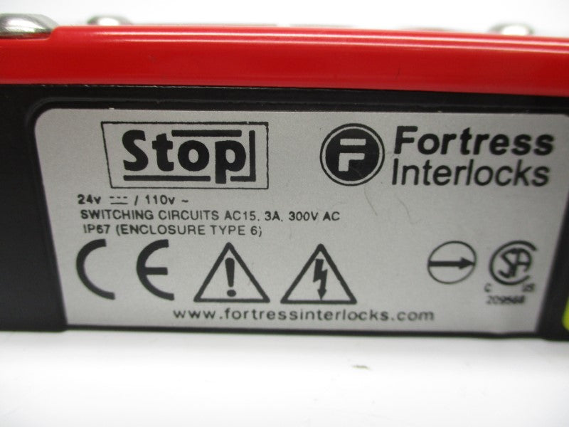 FORTRESS INTERLOCKS STOP 300VAC 3A NSNP