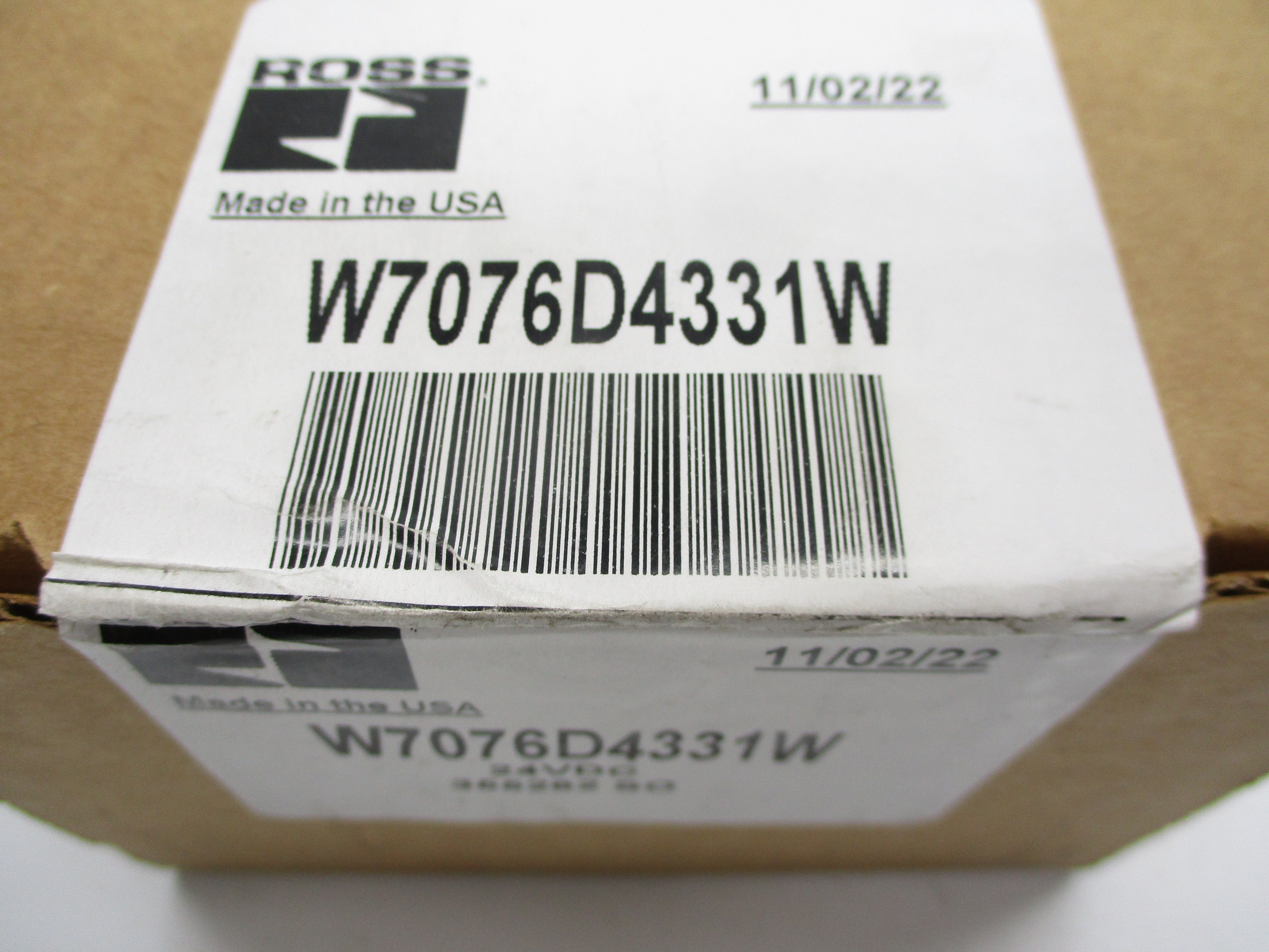 ROSS W7076D4331W 24VDC NSFS