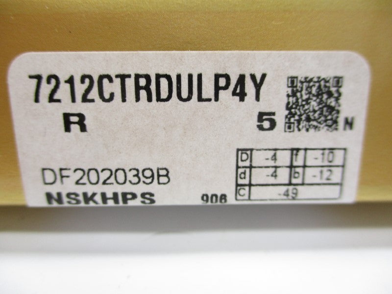 NSK 7212CTRDULP4Y NSMP