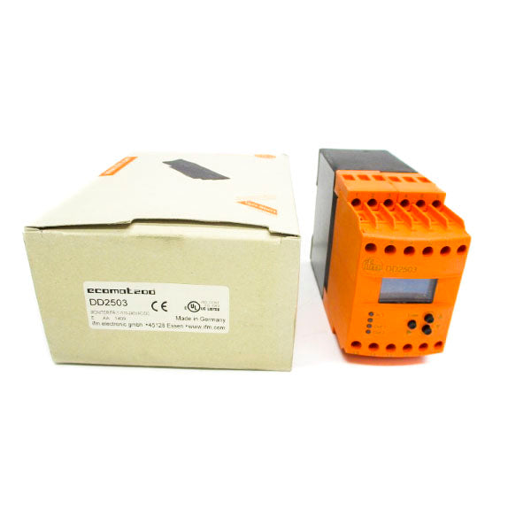 IFM EFECTOR DD2503 MONITOR/FR-1/110-240VAC/DC 110-240VAC/DC NSMP