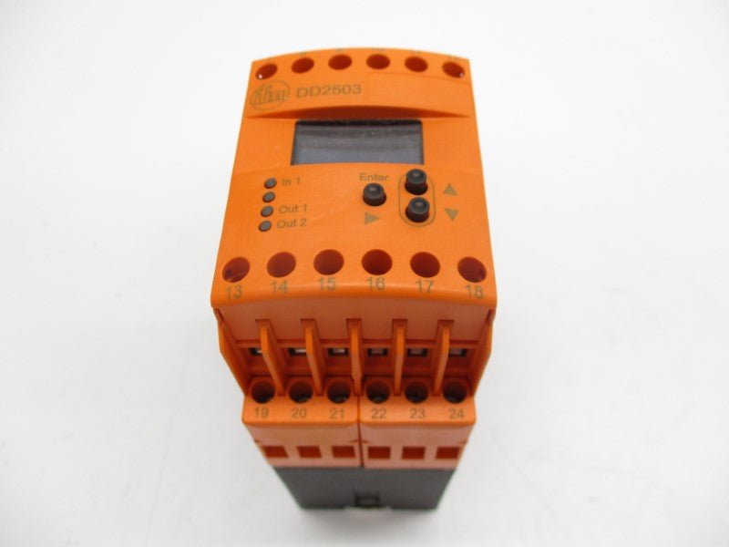 IFM EFECTOR DD2503 MONITOR/FR-1/110-240VAC/DC 110-240VAC/DC NSMP
