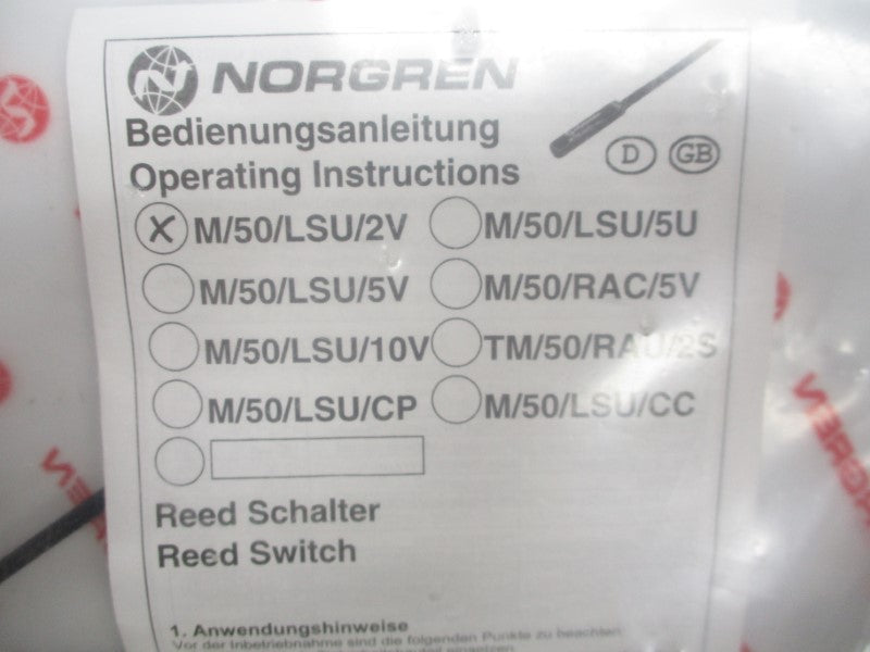 NORGREN M/50/LSU/2V SER. A NSMP