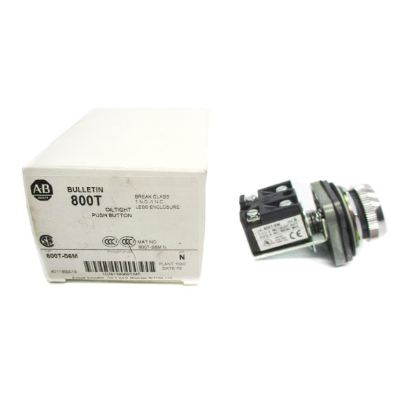 ALLEN BRADLEY 800T-S6M SER. N (WH) NSMP