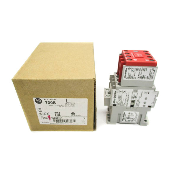 ALLEN BRADLEY 700S-CF620EJC SER. A 600VAC 25A (BR/WH) NSMP