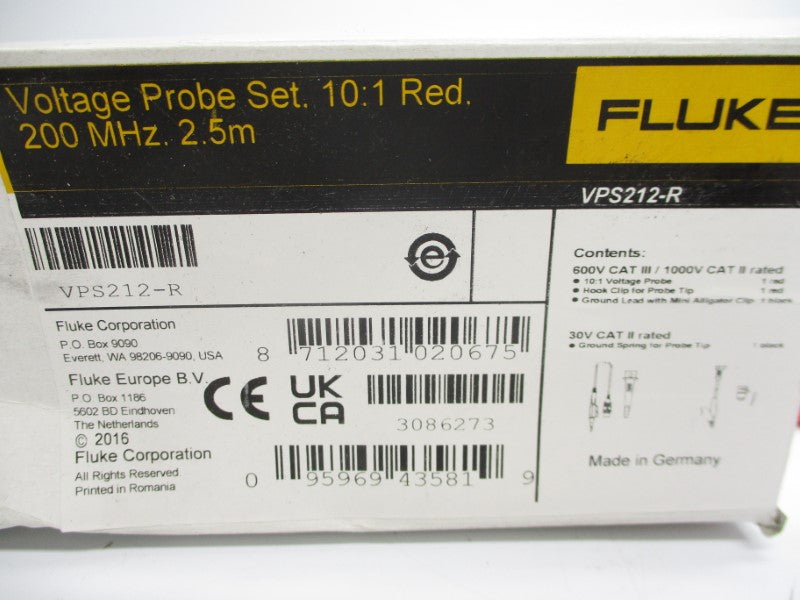 FLUKE VPS212-R NSMP
