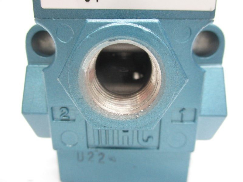 MAC 55B-12-PI-601JM 12VDC 150PSI 5/8" NSMP