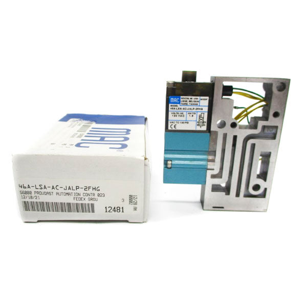 MAC 46A-LSA-AC-JALP-2FHG 120VAC 100PSI NSMP