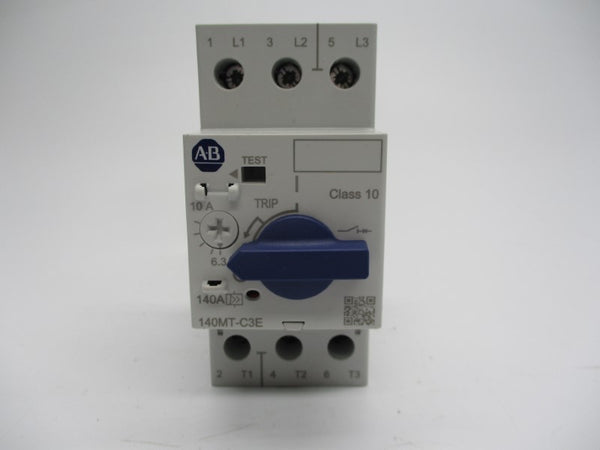 ALLEN BRADLEY 140MT-C3E-C10 SER. A 690V 6.3-10A (WH) NSMP