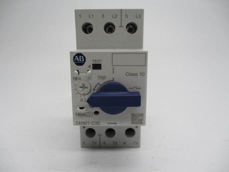ALLEN BRADLEY 140MT-C3E-C10 SER. A 690V 6.3-10A (WH) NSMP