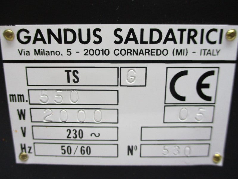 GANDUS SALDATRICI TSG 230V NSMP