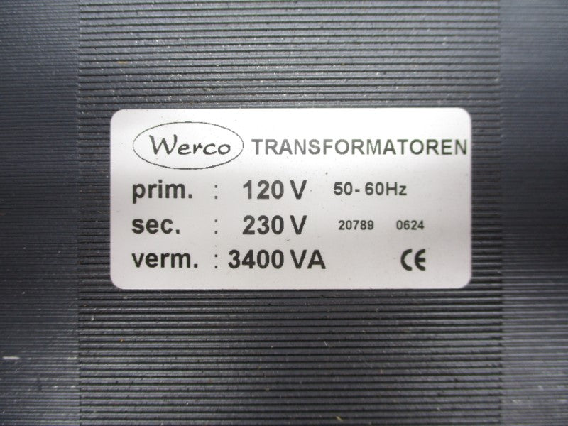 WERCO 207890624 120-230V (AS PICTURED) NSNP