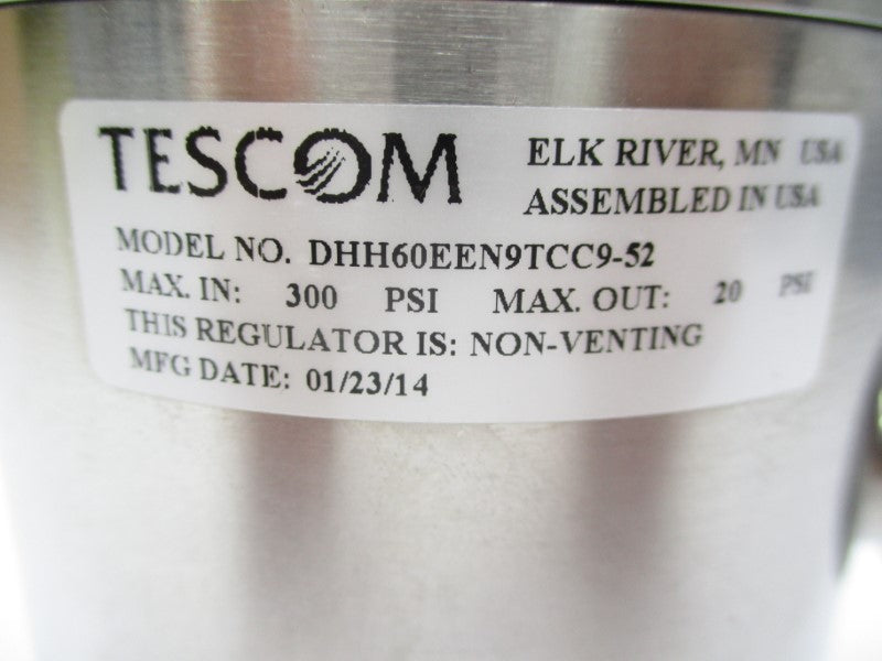 TESCOM DHH60EEN9TCC9-52 300PSI 7/8" NSMP