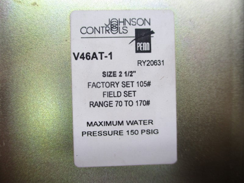JOHNSON CONTROLS V46AT-1 150PSI 2-1/2" NSNP