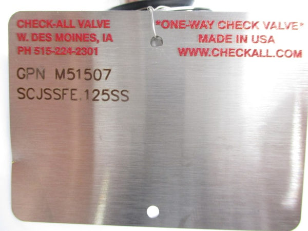 CHECK ALL SCJSSFE.125SS NSNP