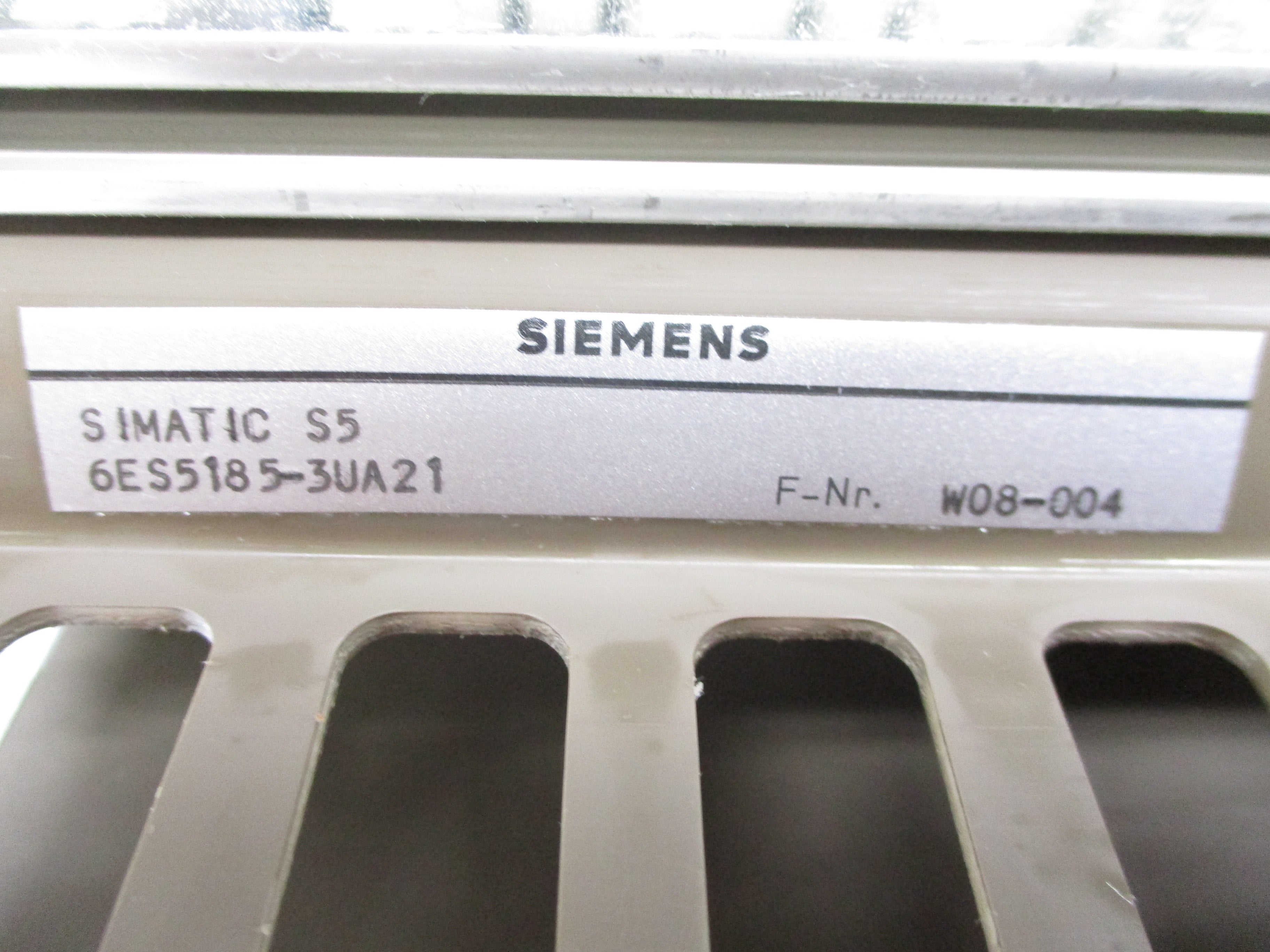 SIEMENS 6ES5185-3UA21 (AS PICTURED) NSNP