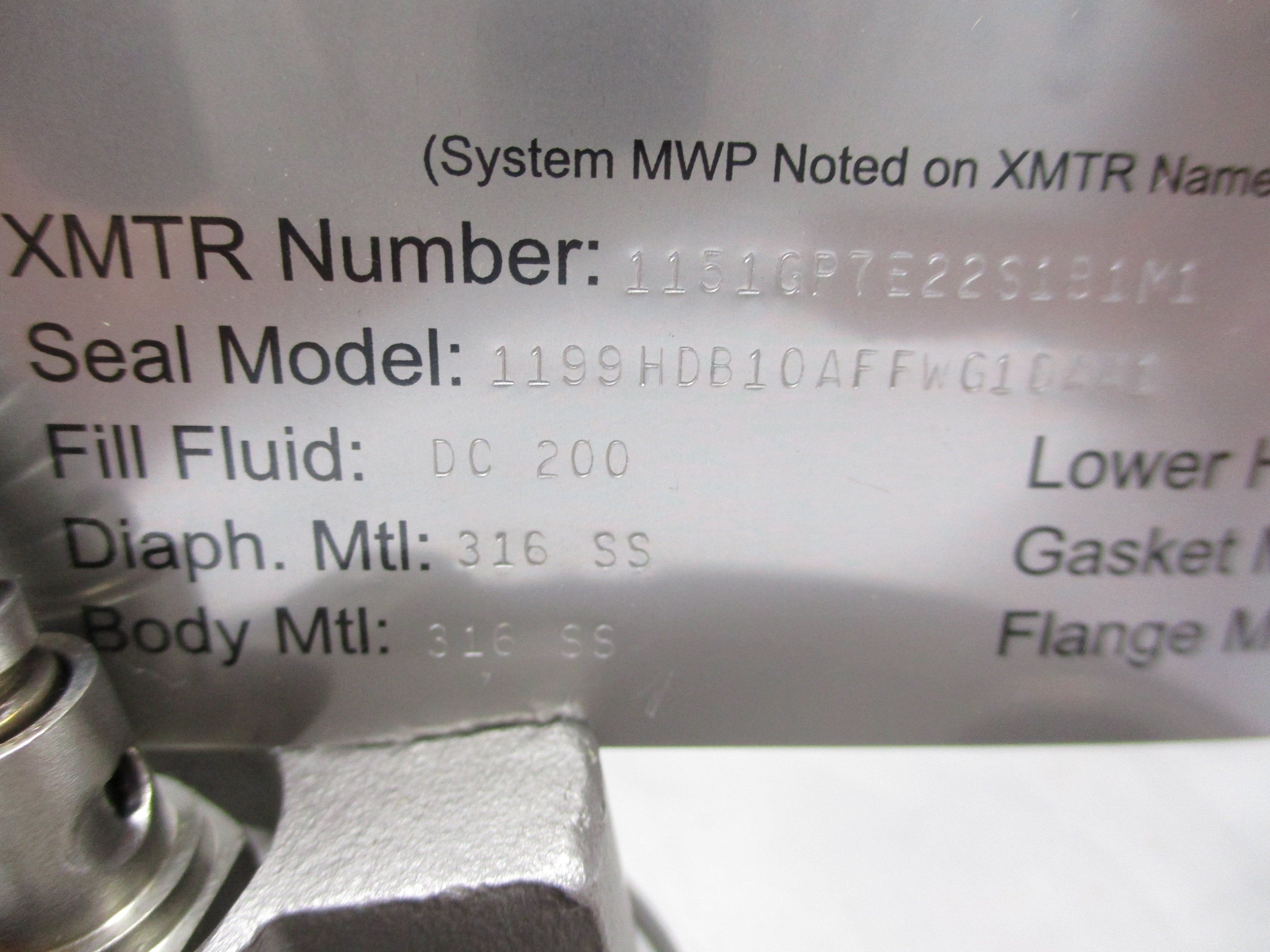 ROSEMOUNT 1151GP7E22S1B1M1 45VDC 50-300PSI NSNP