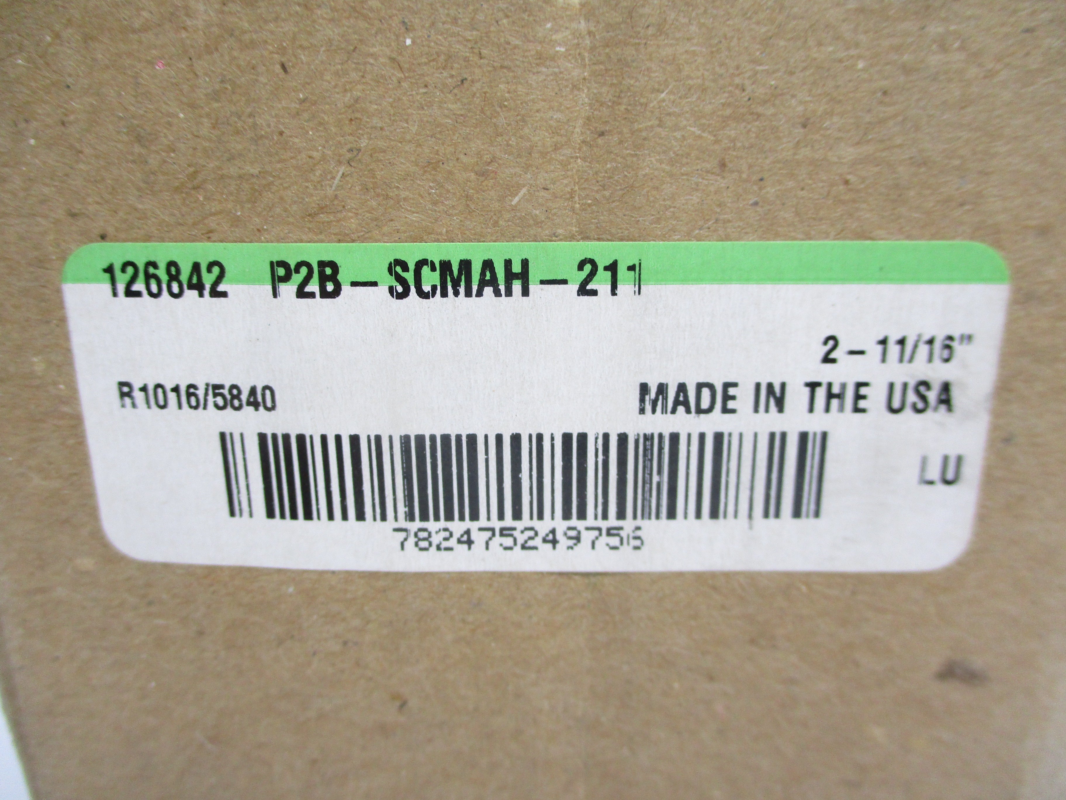 DODGE P2B-SCMAH-211 126842 2-11/16" NSMP