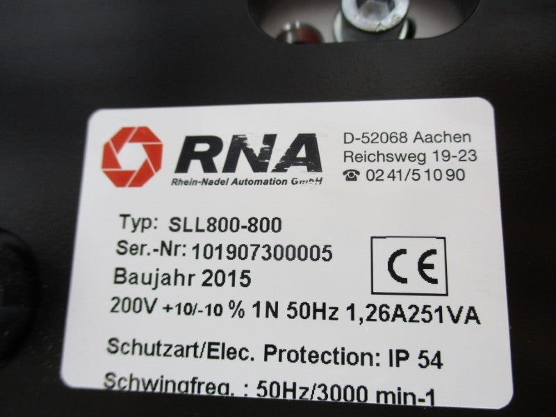 RNA SLL800-800 200V 1.26A UNMP