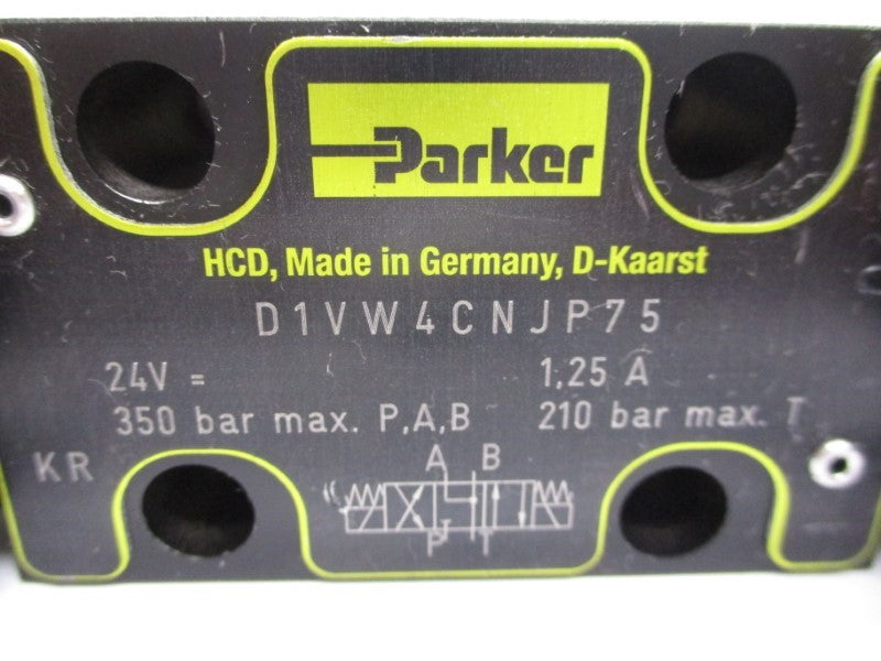 PARKER D1VW4CNJP75 24V 1.25A NSMP