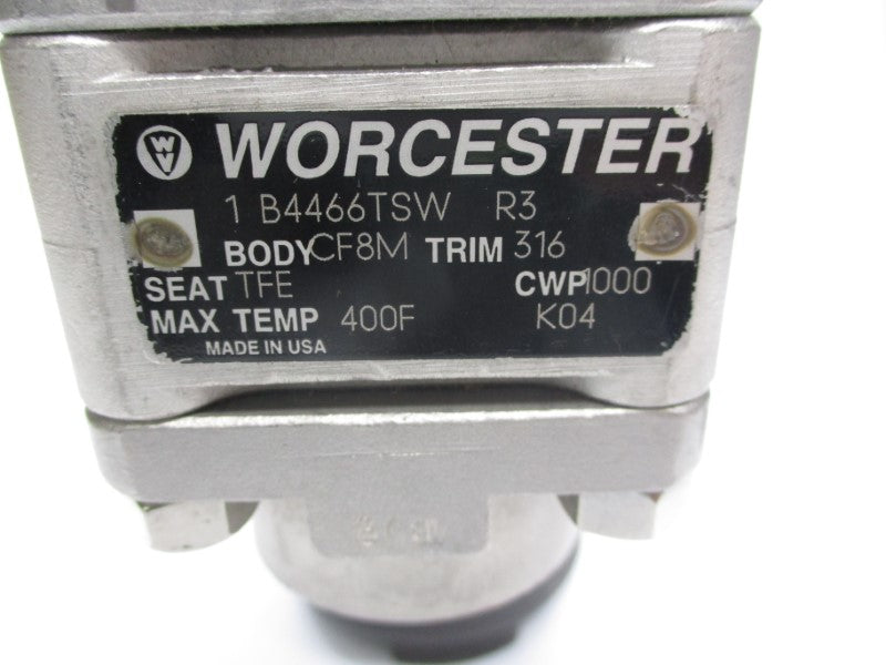 WORCESTER MCCANNA 10I39ZM2R6 125/250VAC 15.1A 80PSI 7/8" NSNP