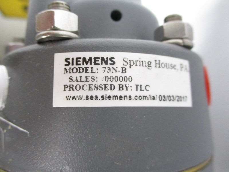 ITT 938260-001-002 73N-B 90PSI 1-3/8" (AS IS) NSNP