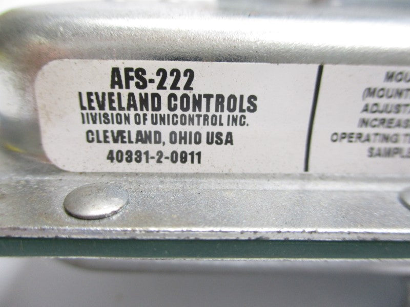 LEVELAND CONTROLS AFS-222 277VAC (AS IS) UNMP
