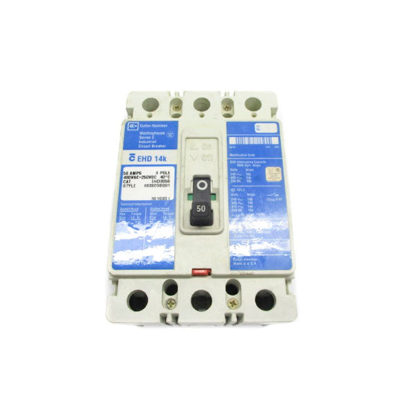 CUTLER HAMMER EHD3050 SER. C 480VAC 50A UNMP