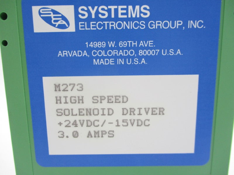 SEG M273 24VDC 3A NSNP