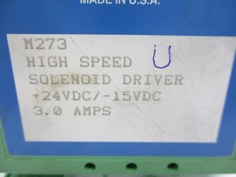 SEG M273 24VDC 3A UNMP
