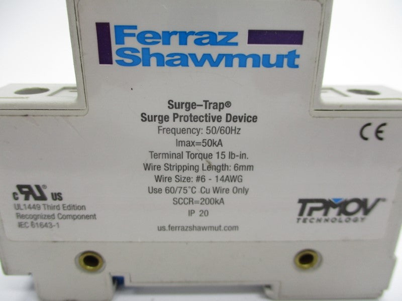 FERRAZ SHAWMUT ST1201PG 120V UNMP