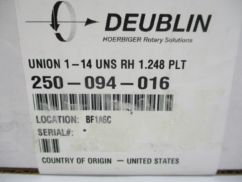 DEUBLIN 250-094-016 NSFS