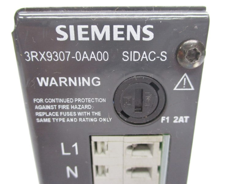 SIEMENS 3RX9307-0AA00 SIDAC-S 115V 2.4A UNMP