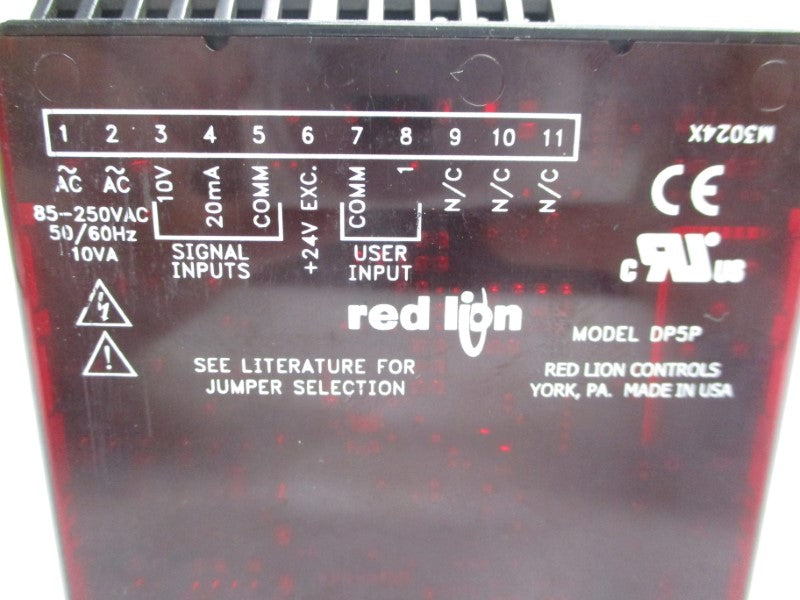 RED LION CONTROLS DP5P0000 85-250VAC NSNP