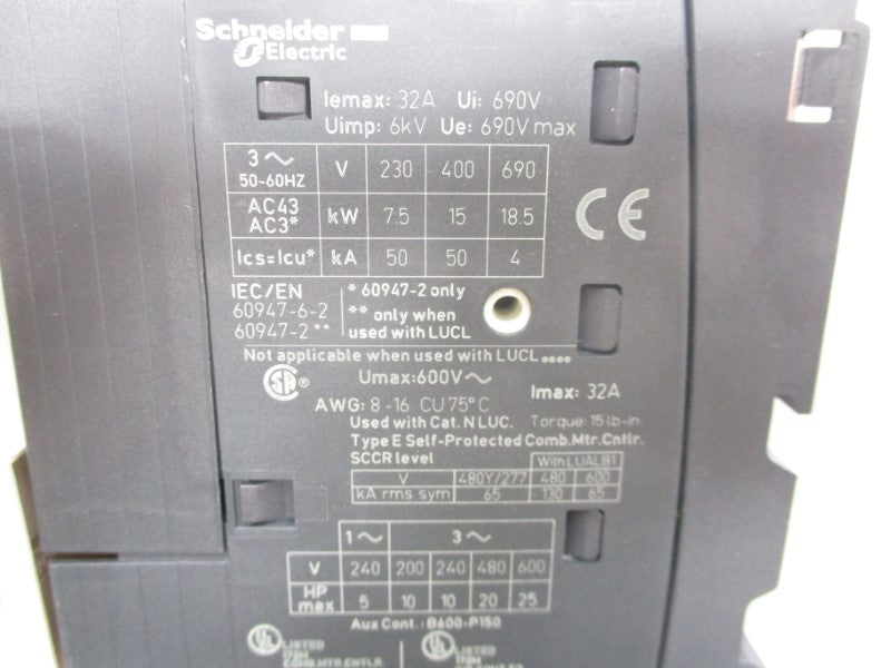 SCHNEIDER ELECTRIC LUB320 690V 32A NSMP