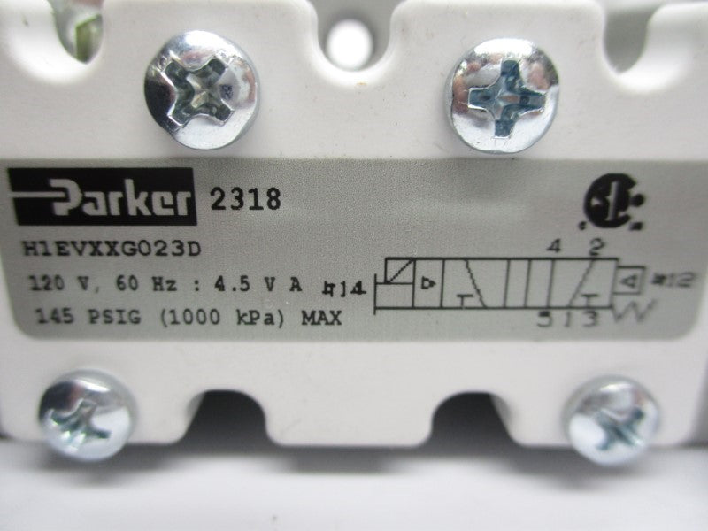 PARKER H1EVXXG023D 120VAC 145PSI NSMP