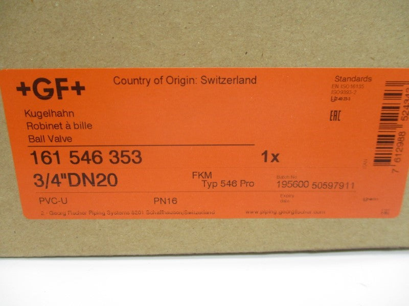 GEORG FISCHER 161546353 232PSI 3/4" NSMP