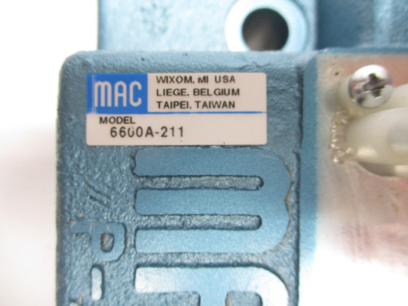 MAC 6600A-211 3/4" NSMP
