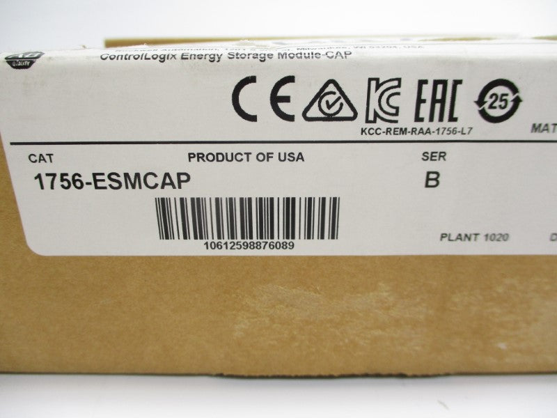 ALLEN BRADLEY 1756-ESMCAP SER. B 5.1VDC NSMP