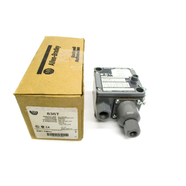ALLEN BRADLEY 836T-T261J SER. A 115-600VDC 8-100PSI 1/2" (AP) (BR/WH) NSMP