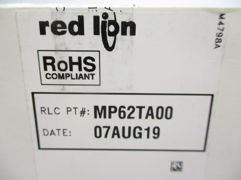 RED LION CONTROLS MP62TA00 NSFS